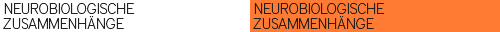 Neurobiologische Zusammenhänge